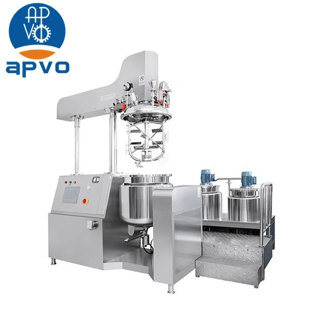 Small Mayonnaise Making Machine Liquid Detergent Mixing Equipment Homogeneous Mixing tank