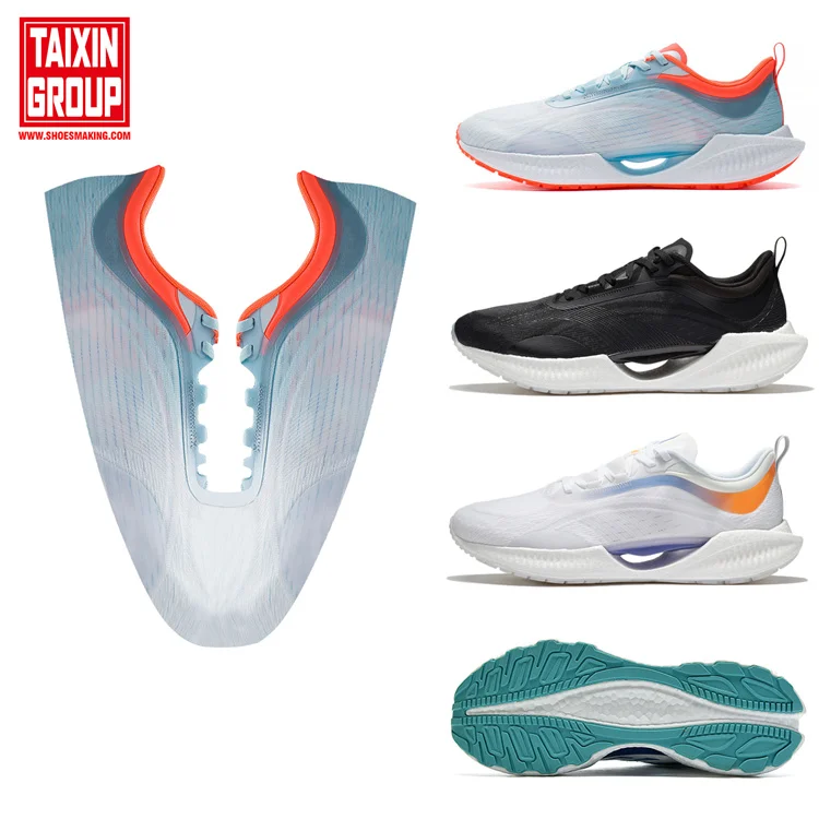 2023 Fashion Men Women 5d 4d 3d Print Knit Woven Vamp Mesh Sport Shoe