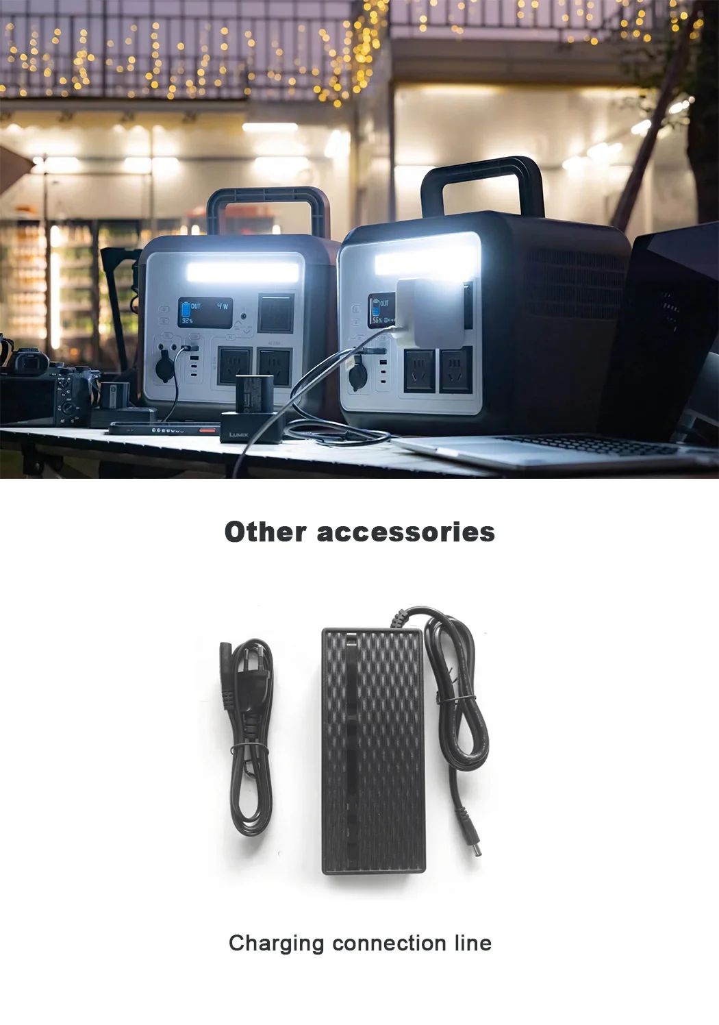 1200W Emergency Backup Solar Emergency Generators Power Station For Whole House 4