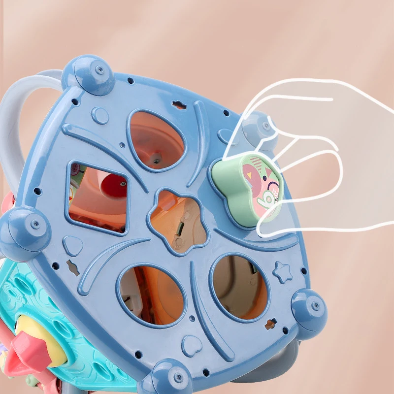Multifunctional 7 in 1 Baby Educational Kids Drum Game Magic Box Toy