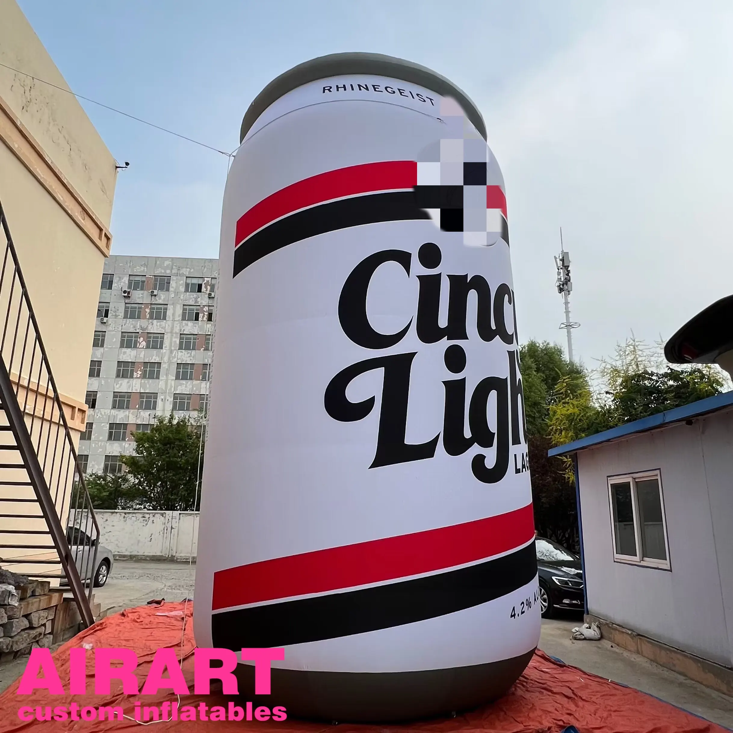 20ft High Inflatable Giant Can - Custom Promotional Event