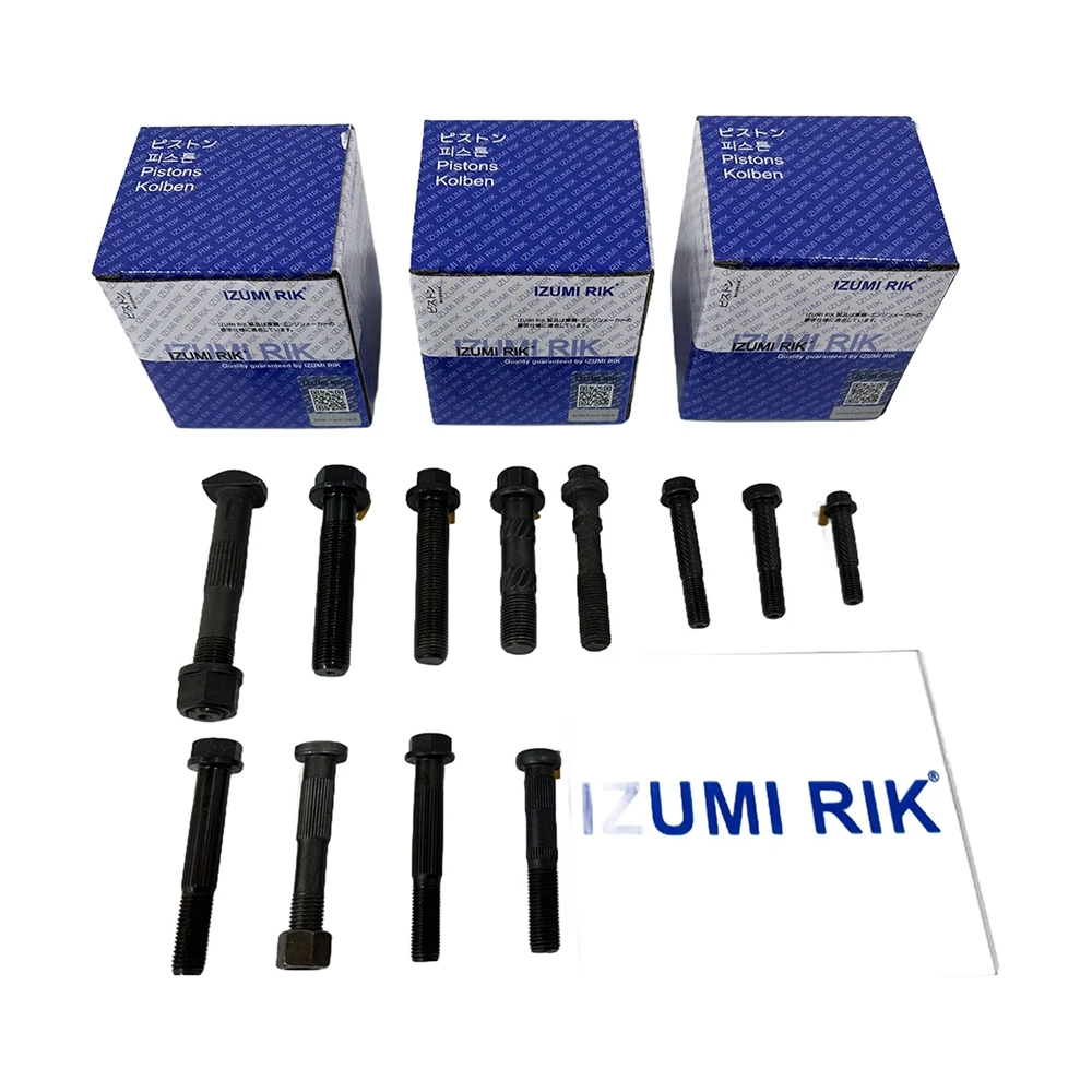 IZUMI RIK Connecting Rod Bolt D8K D12 for Volvo Engine Spare Parts