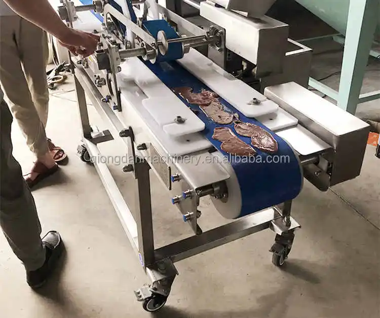 Automatic Fresh Chicken Breast Slice Cutting Machine 304 Stainless