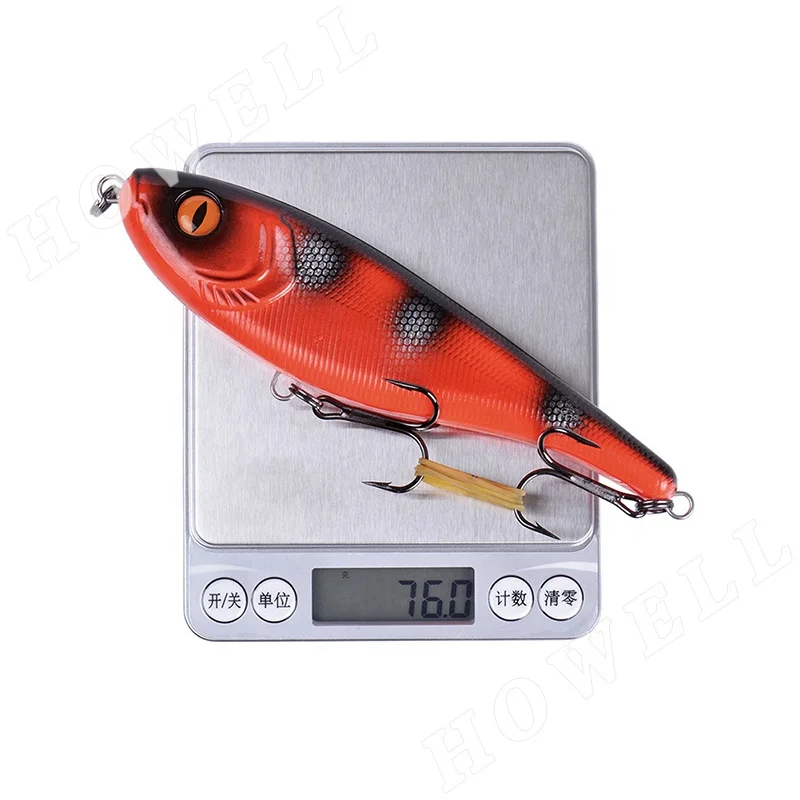 3D Printed Bass Lures - High Quality Slow Sinking Pencils