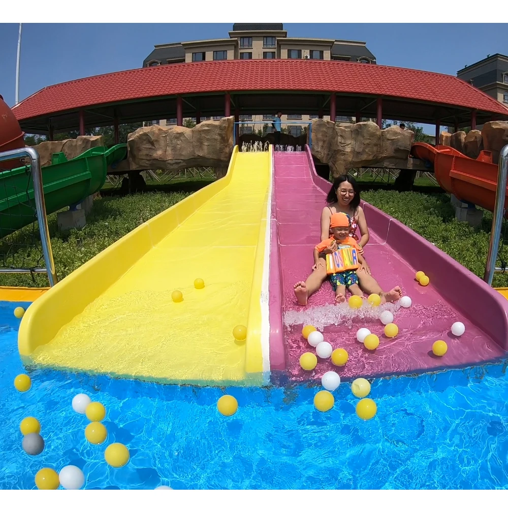 Wm Children Outdoor Amusement Equipment Playground Water Slide Water Theme Park Equipment For