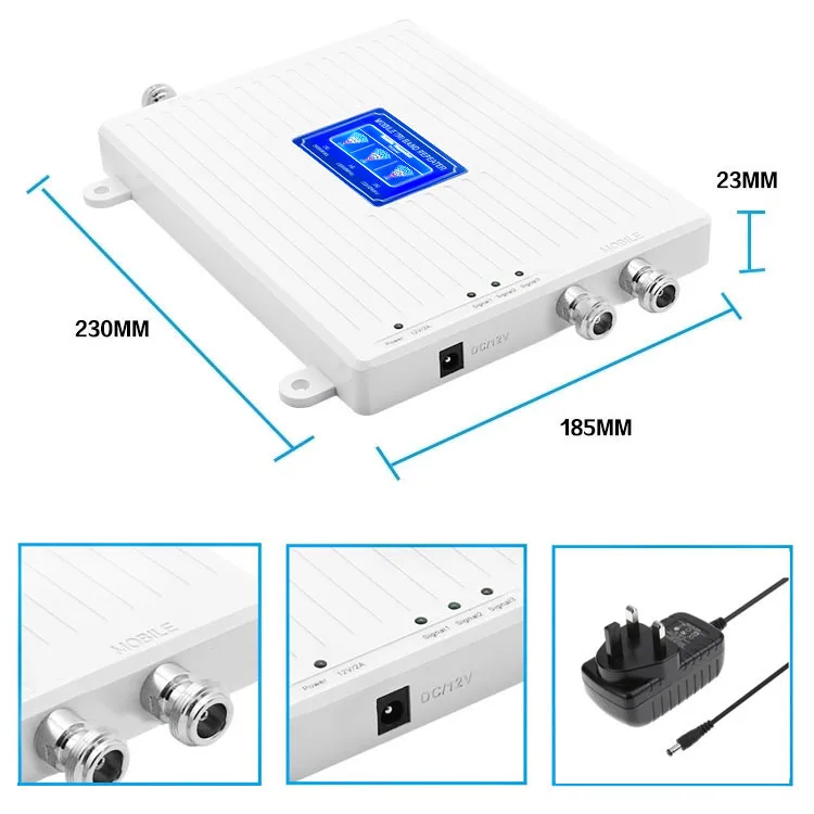 New arrival GSM 3G 900 1800MHz dual band signal repeater from china Manufacture gsm signal booster Amplifier