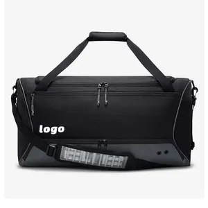 New Arrival Custom Logo Adjustable Large Capacity Personalized Travel Bag Fashion Weekend Duffle Bag With Zipper