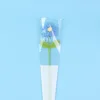Blue-Large puff flower (double leaves)-With flower bag