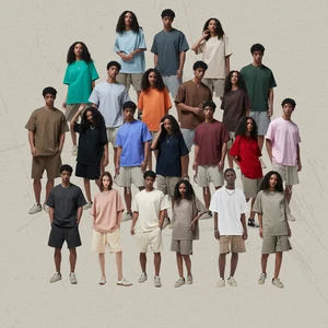 Roregal High Quality Street Style 305G 100% Cotton Men'S T-Shirt Customizable Blank Casual Men's T-shirt s