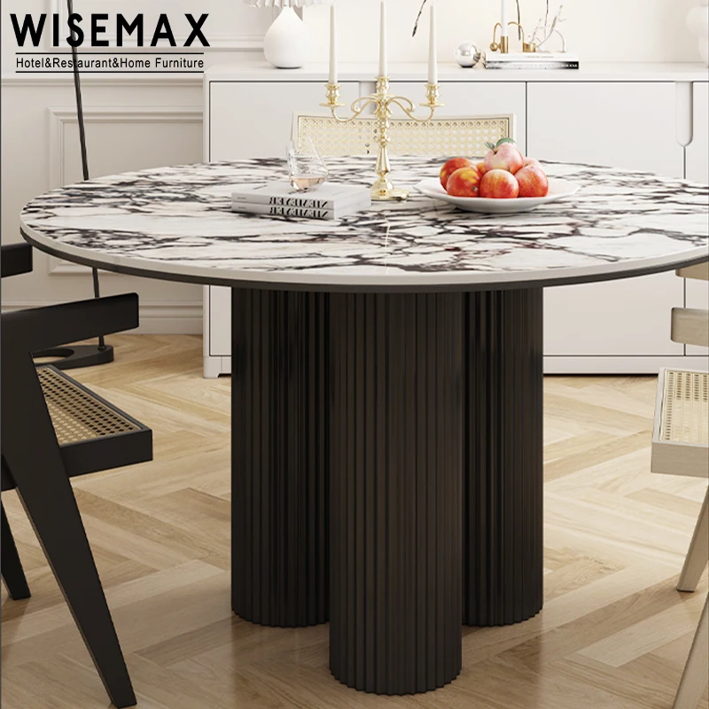 Wisemax Furniture Italian Light Luxury Household Dining Room Furniture