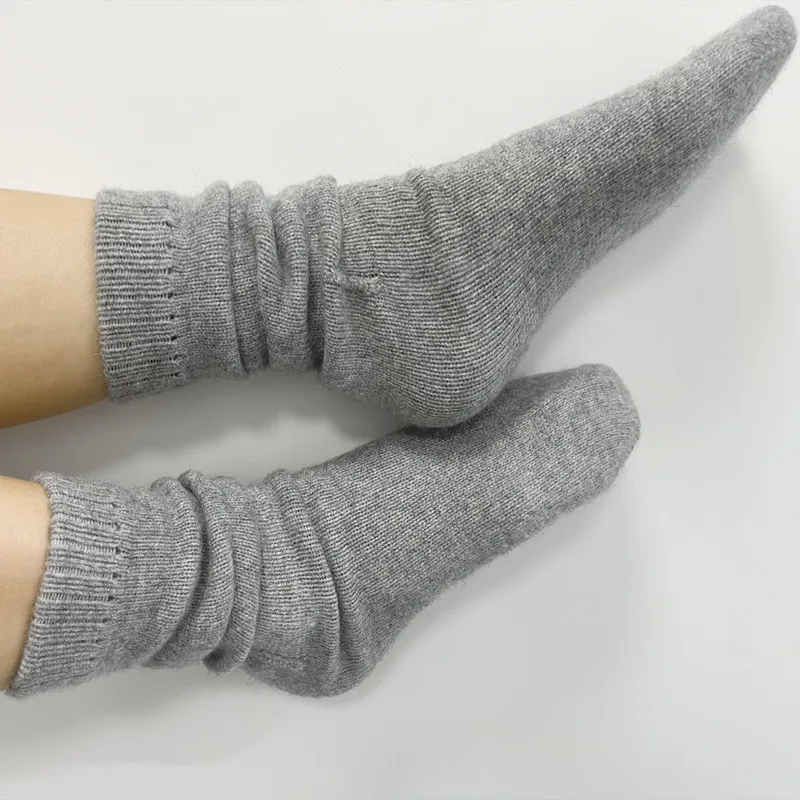 Оптовая продажа кашемировые носки для кровати монгольские на заказ