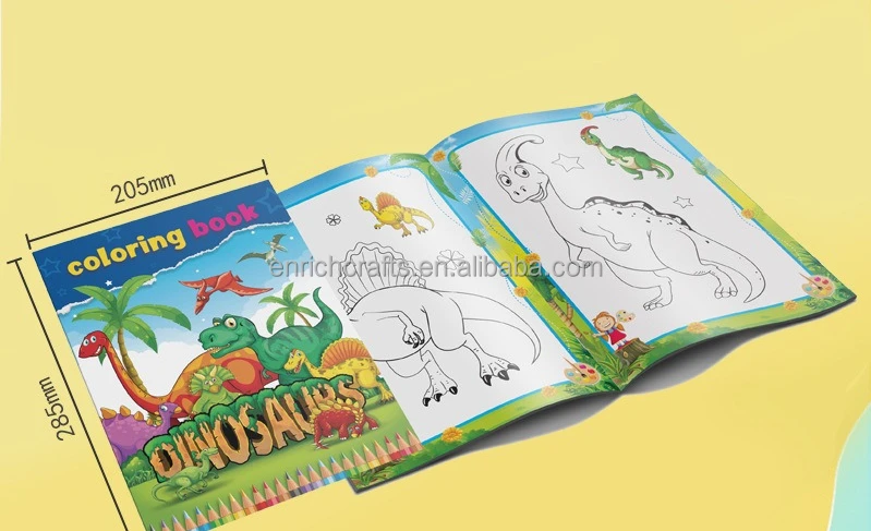 Wholesale Custom A4 Education Children Coloring Drawing Books Printing ...