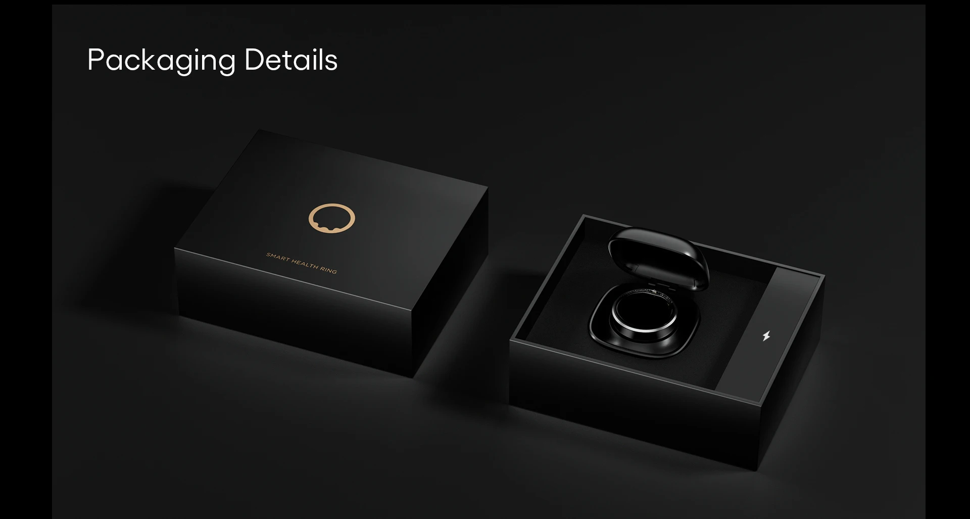 JC Ring Smart Health Tracker - Monitor Heart Rate & Sleep