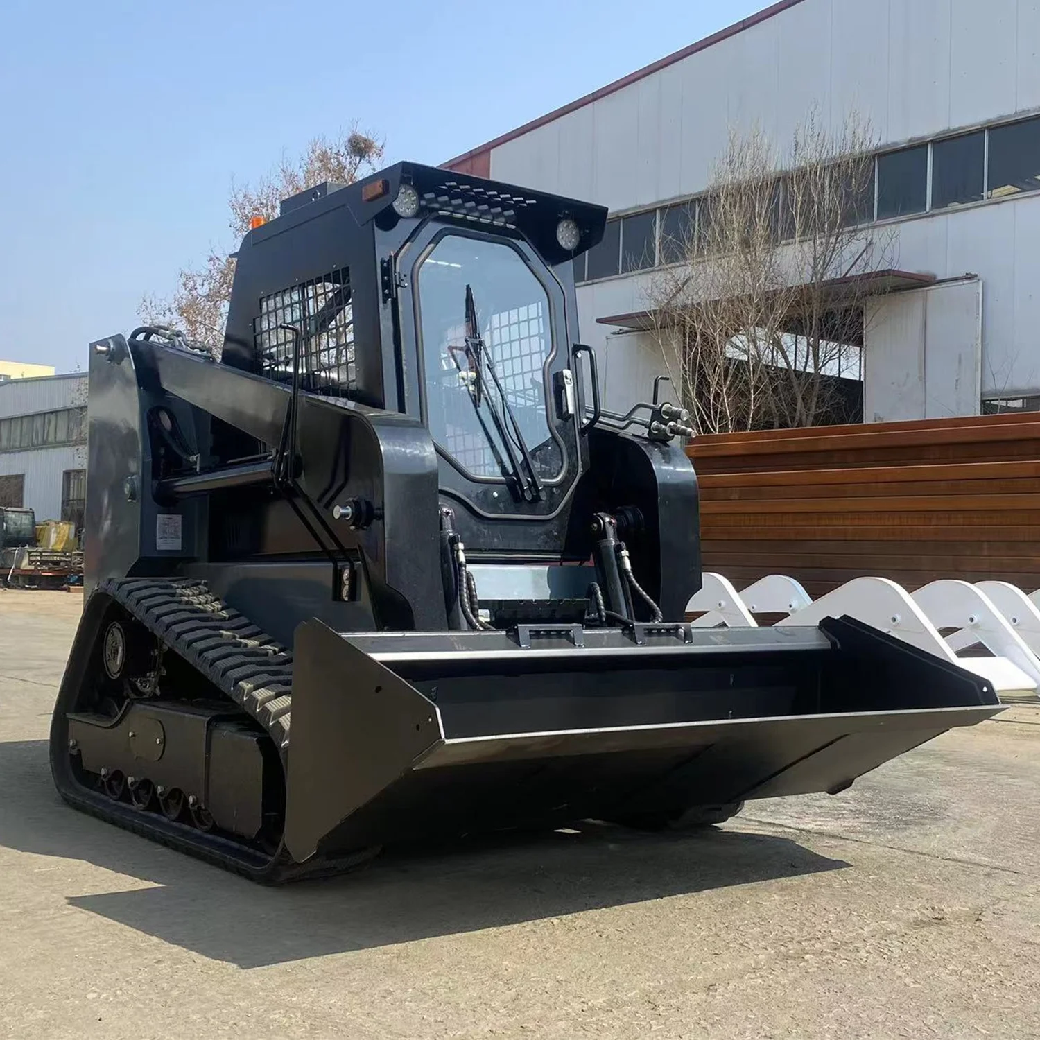 TS125 Skid Steer Forest Mulcher - 139hp Heavy Duty Diesel