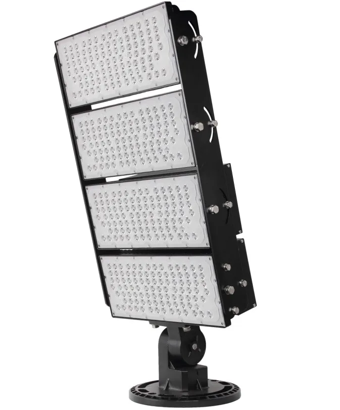 hot sale  IP66 waterproof 1000W 160lm/w LED stadium module light for road garden warehouse tennis court
