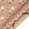 Collection Noël - Rouleau cadeau double face - 43cm x 10m