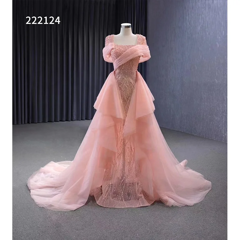 green emerald velvet dress Gold Prom Dresses,Luxury Prom Dress,Beaded Prom Dress,Mermaid Prom Dress,PD00242, US4 / Blush Pink