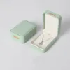 Scatola per collana verde