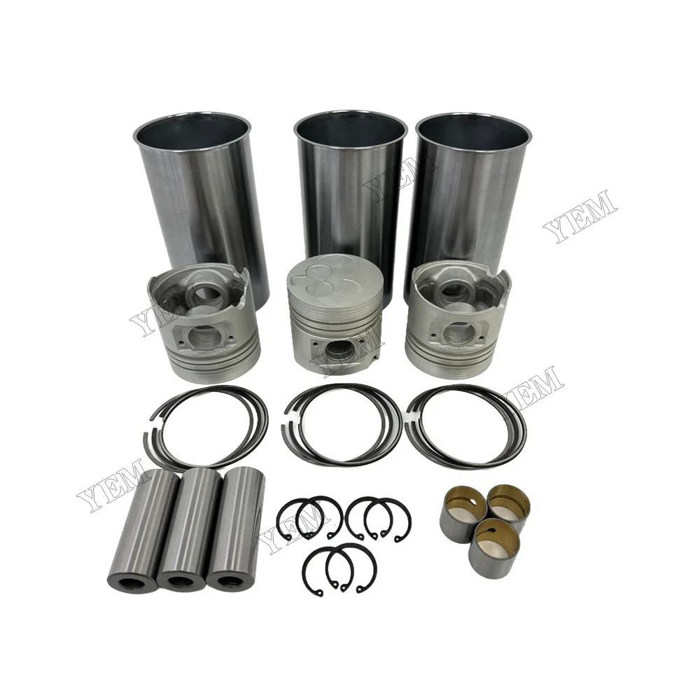 For Isuzu 3AD1 Cylinder Liner Kit Diesel Engine Spare Parts 4