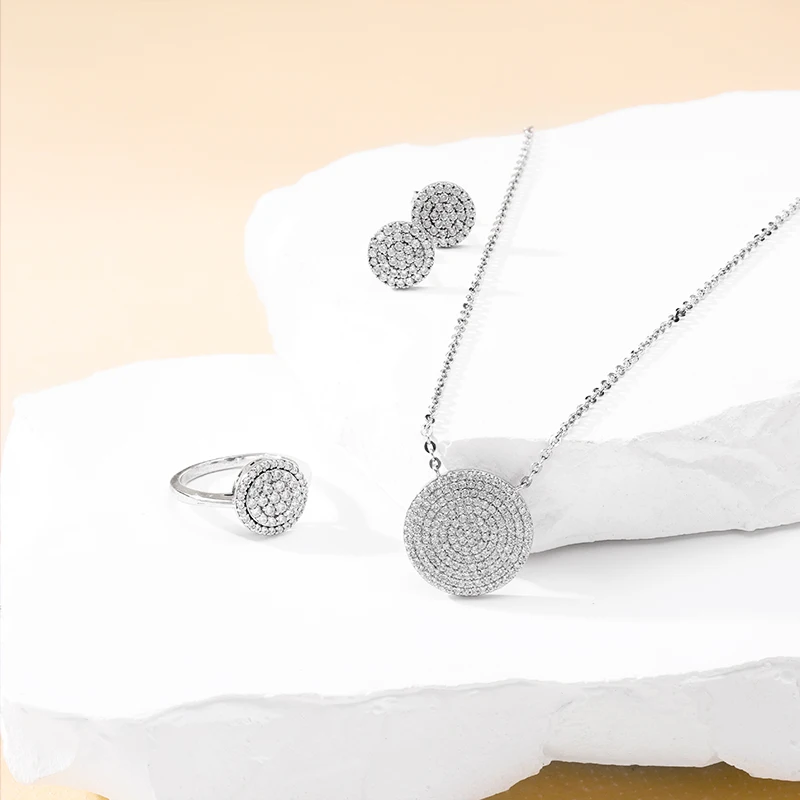 Wholesale Keiyue 925 Sterling Silver Jewelry Set Dubai Design One Gram Gold  Plated with Zircon Main Stone Round Jewelry| Alibaba.com