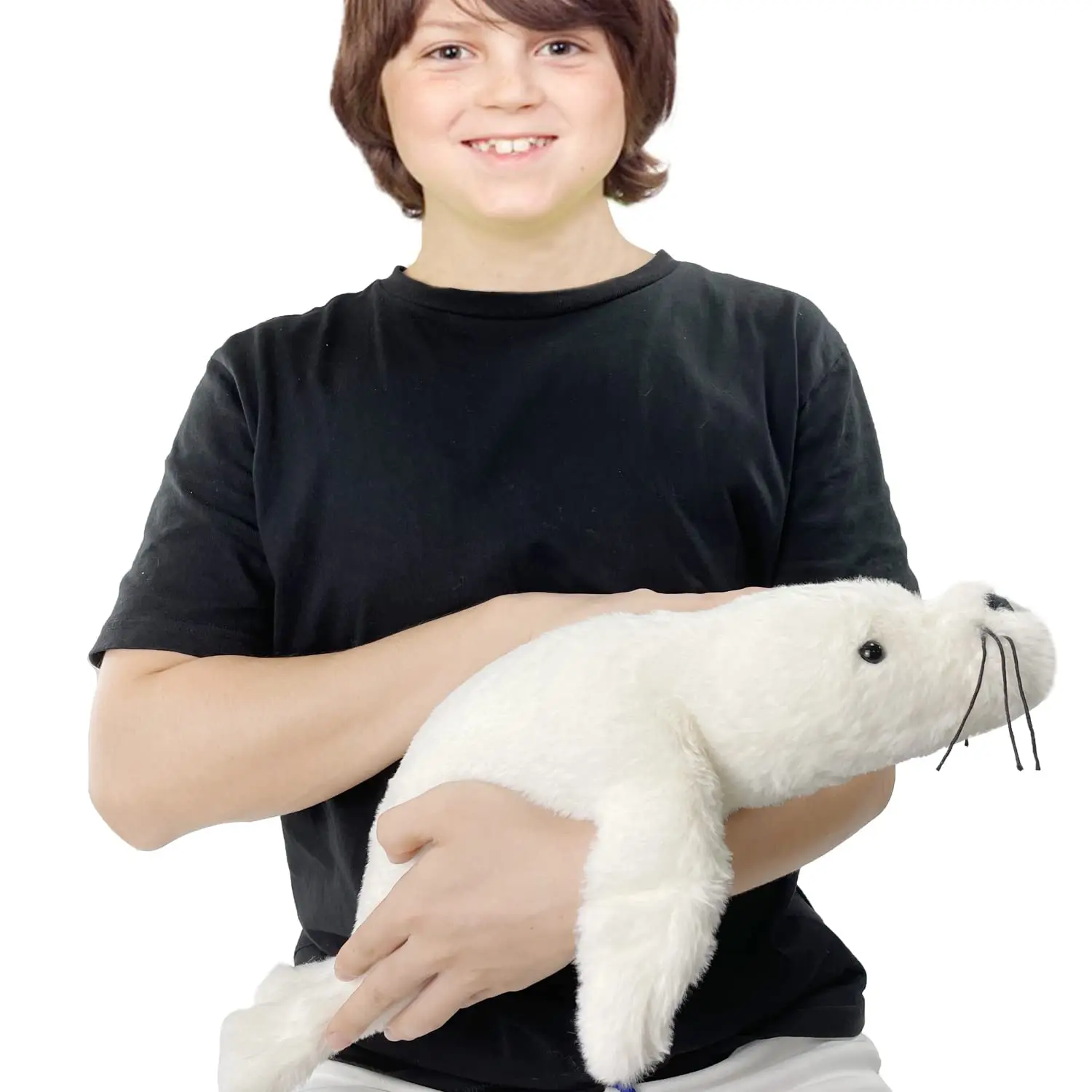 Hot Selling Seal Weighted Stuffed Animals,Gift For Kids - Grey Hug Seal ...