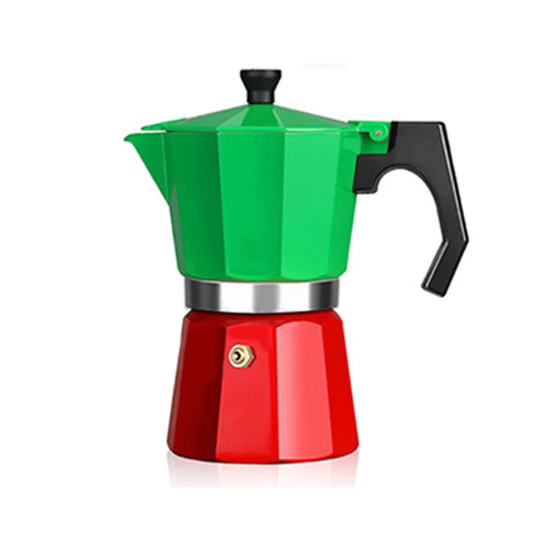 MOKA TRICOLOR CAFETERA 3 CUPS BIALETTI