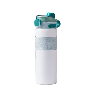 304 Stainless Steel Outdoor Hot and Cold Customised Hiking Tharmos Vacuum Flask Cool Bicycle Running Water Bottle Personalized