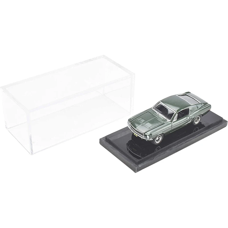 Wholesale Clear Diecast Model Toy Display Case Acrylic Display Case for 1/18 Scale Motorcycle