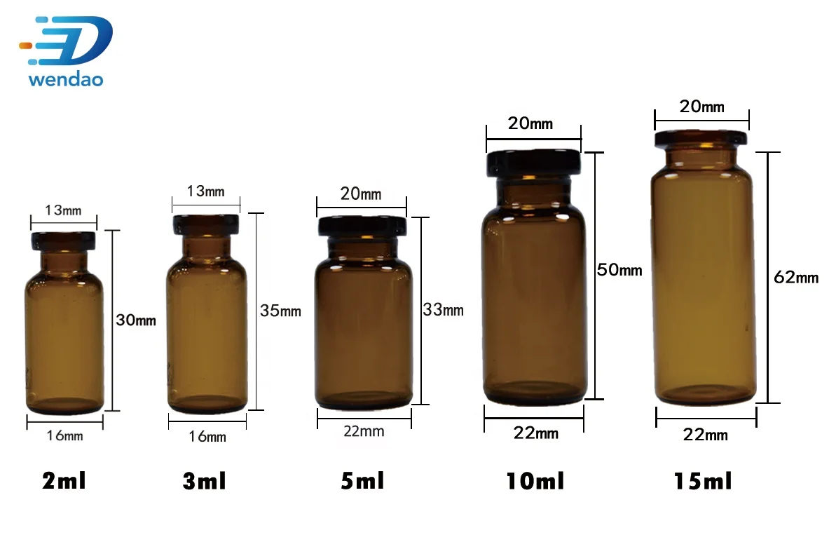Sterile Empty Glass Vial for Injection