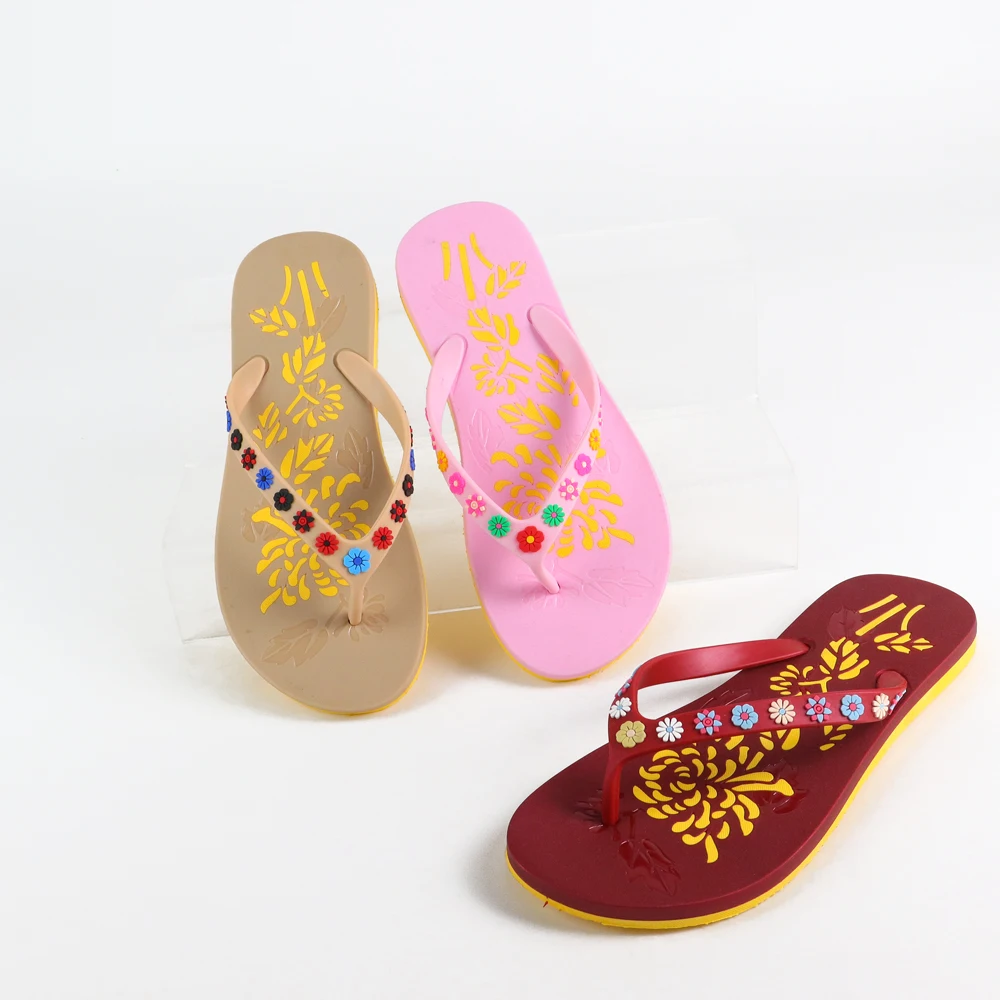 Ladies Slippers Indiase Slippers Popular Hawaii Flip Flops Durable
