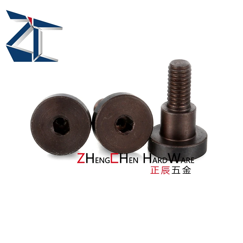 Accept Custom Order Hexagonal Cup Shoulder Screws Stainless Steel Metal Black Oxide Finish supplier