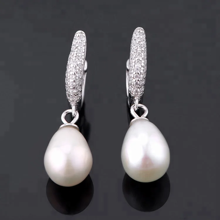 ORECCHINI ARGENTO INTRECCIO PERLE ACQUA DOLCE RGHX 10952