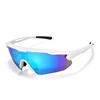 Matte white frame + ice blue lens