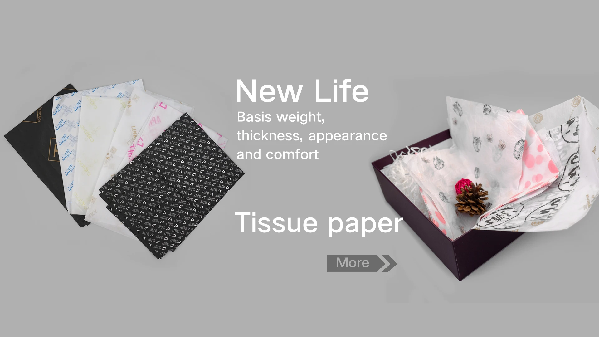 Customized Printed17gsm A4 Size Tissue Paper With Company Logo Buy