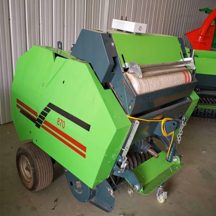 Cheap Customized Popular Mini Round Hay Balers Silage Small Hay Round Wrapping Baler Machine Corn Straw Net Round Baler for Sale