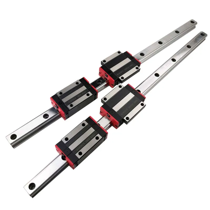 Hengdong Domestic Linear Guide Rail HGH20CA Alloy Steel Bearing Square Rail W25C Flange Square Slider Set