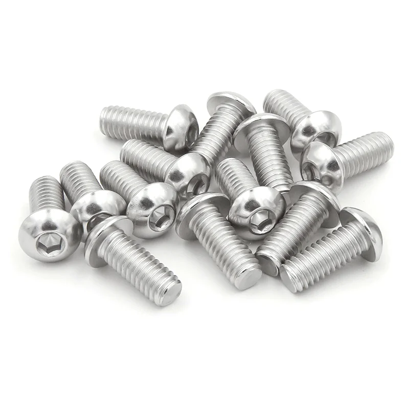 Fournisseur chinois Fabricant de vis mécaniques tête hexagonale bouton cap vis boulons