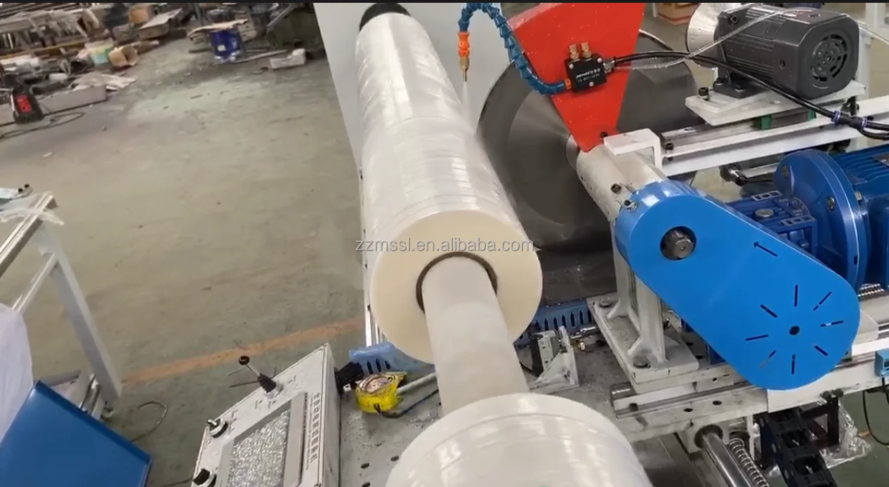 Vinyl Tape Cutting Machine Insulated Rubber Tape Roll Cutting Machine PVC Electrical Tape Slitter Machine