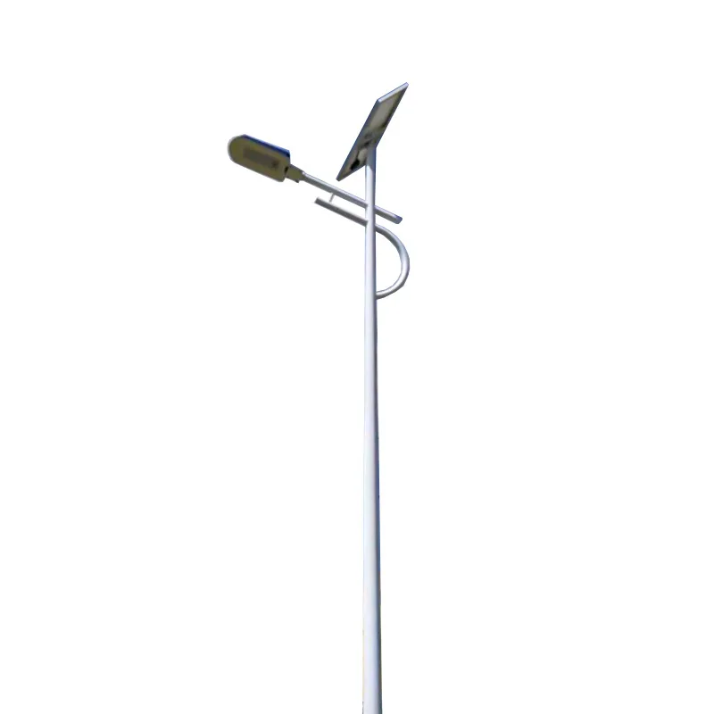 چراغ خورشیدی خیابانی یکپارچه، چراغ LED خورشیدی خیابانی همراه با پایه، رده IP65 یکپارچه، 60 وات، 80 وات، 100 وات، 120 وات