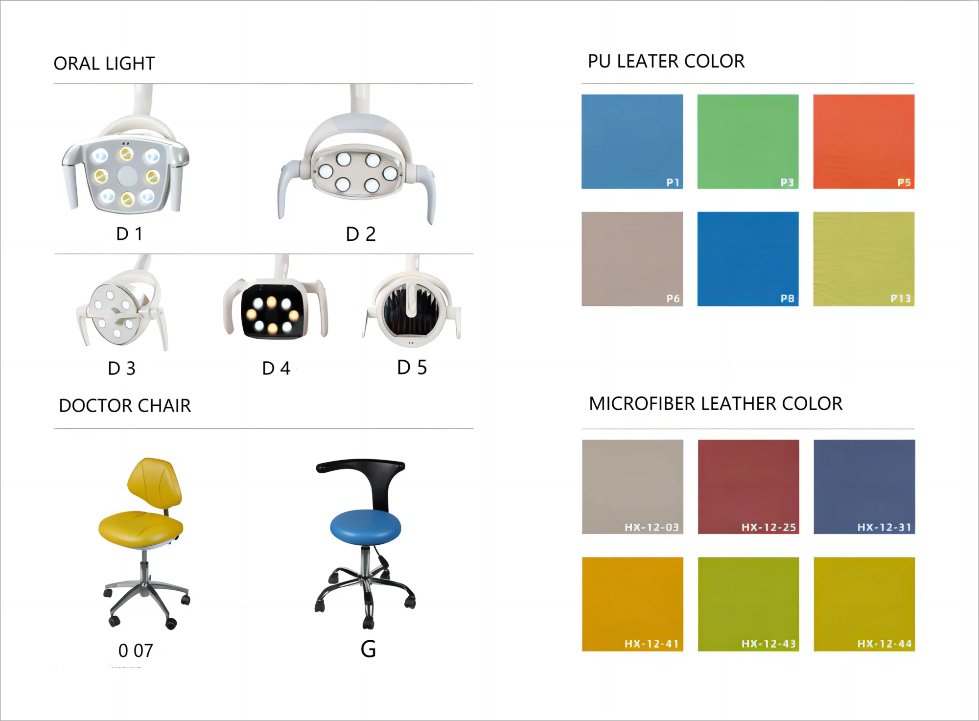 Hot Sale Electric Dentist Equipment Dental Unit Chair Dental Unit Spare