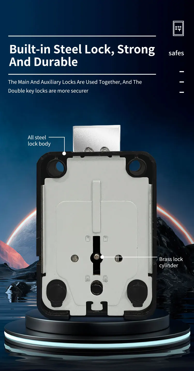 CEQSAFE Home Steel High Security Digital Electronic FireProof Safe Money Box supplier