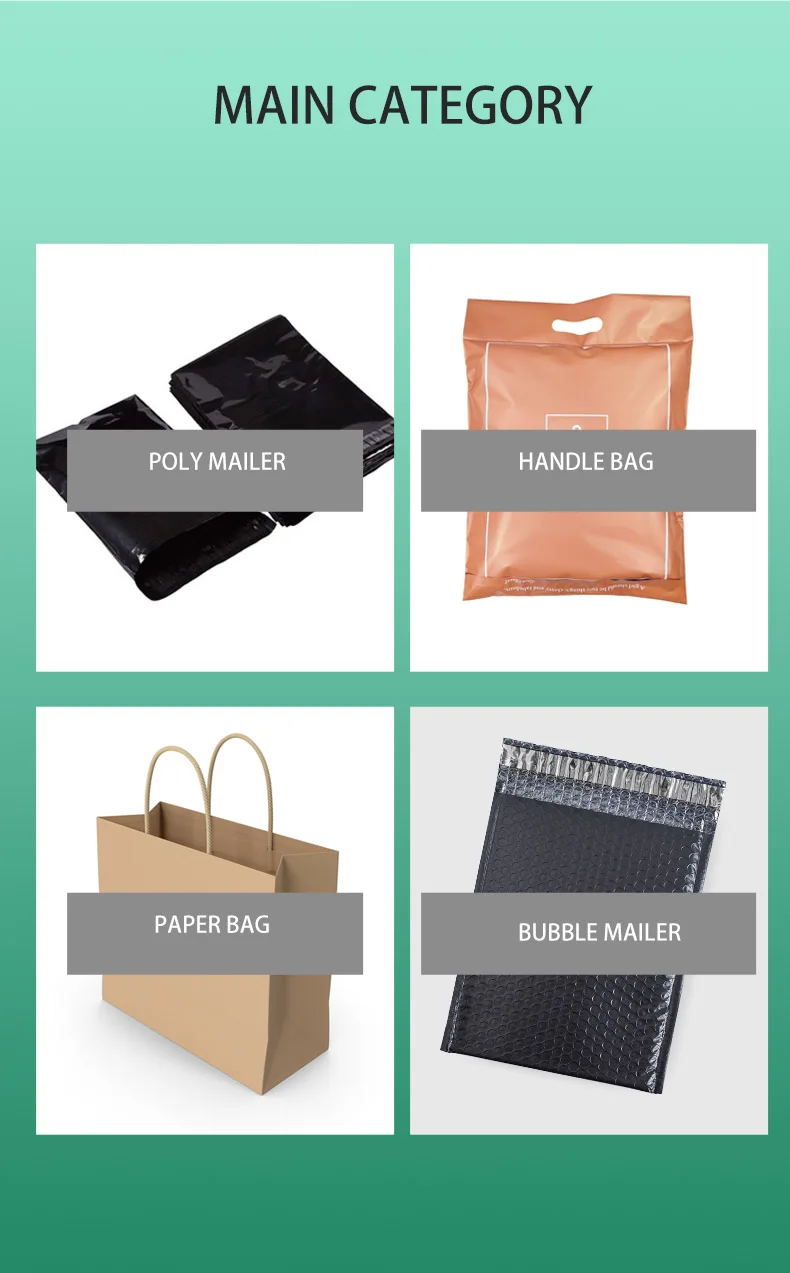 Eco Friendly Custom Poly Mailer Logo Bubble Mailer 6x10 Padded Envelope