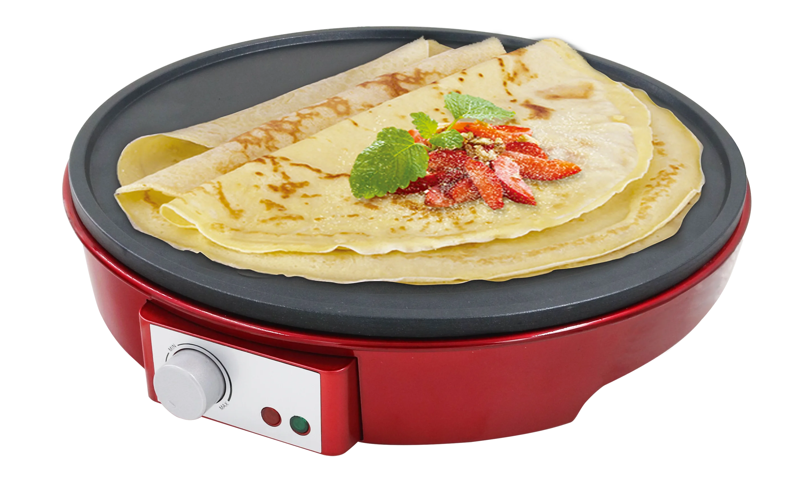 New Electric Temperature Control Electric Crepe Maker Griddle for Pancakes and Eggs