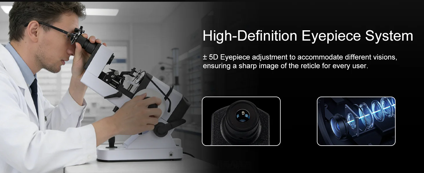 Top Quality Manual Lensmeter GJD-1 Lensmeter Optical Instruments Lensometer for Optical Shop