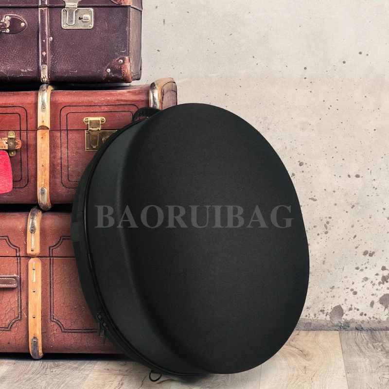 Custom Hat Box Travel Fedora Case Universal Size Hat Carrier