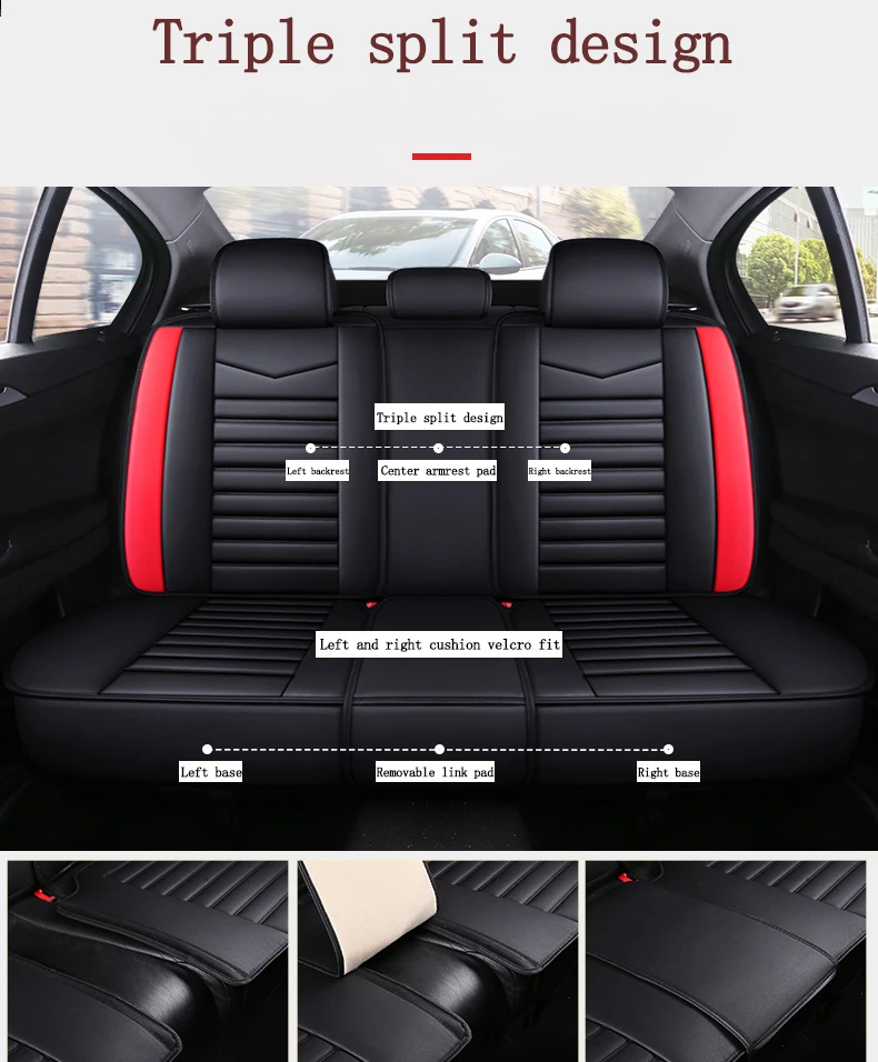 Car Interior Accessories Ecofriendly Customized Color Luxury Leather