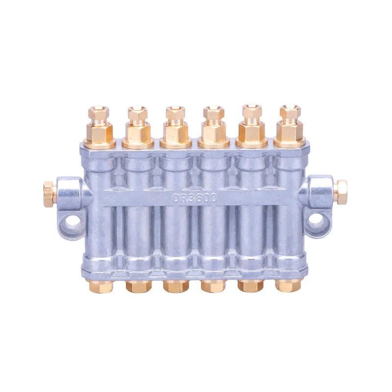 TEBAK Quantitative Volumetric Oil Distributor Detective Volumetric Grease Oil Distributor Separator Valve Divider