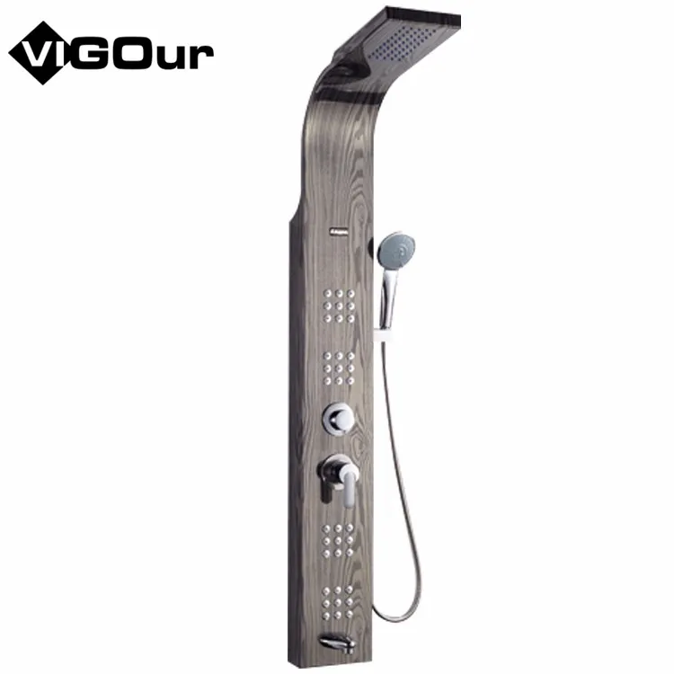 
Новый настенный выдвижной термостатический дождевой Душ из нержавеющей стали с водопадом 
