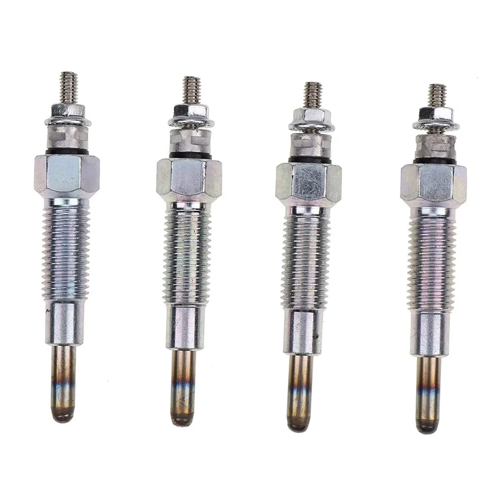 4Pcs Glow Plug 15261-65513 for Kubota Engine V1200 V1100 V1502 V1702 V1902 Z400 Z430 Z500 Z500-1A Z600 Z-600A