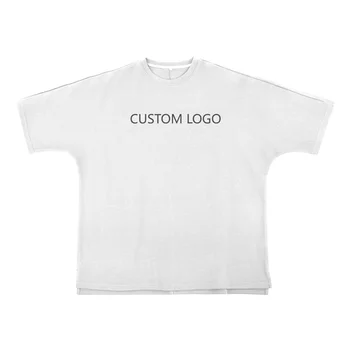 New arrival custom logo short sleeve t-shirt cotton heavyweight drop shoulder men shirts cotton